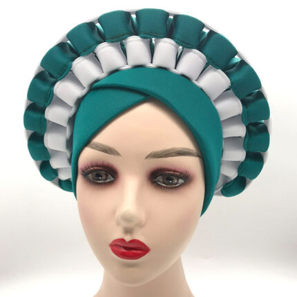 Chapeau de turban ajustable et assorti