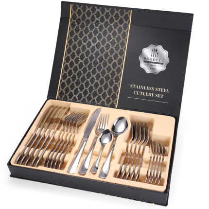 Set de couverts en acier inoxydable